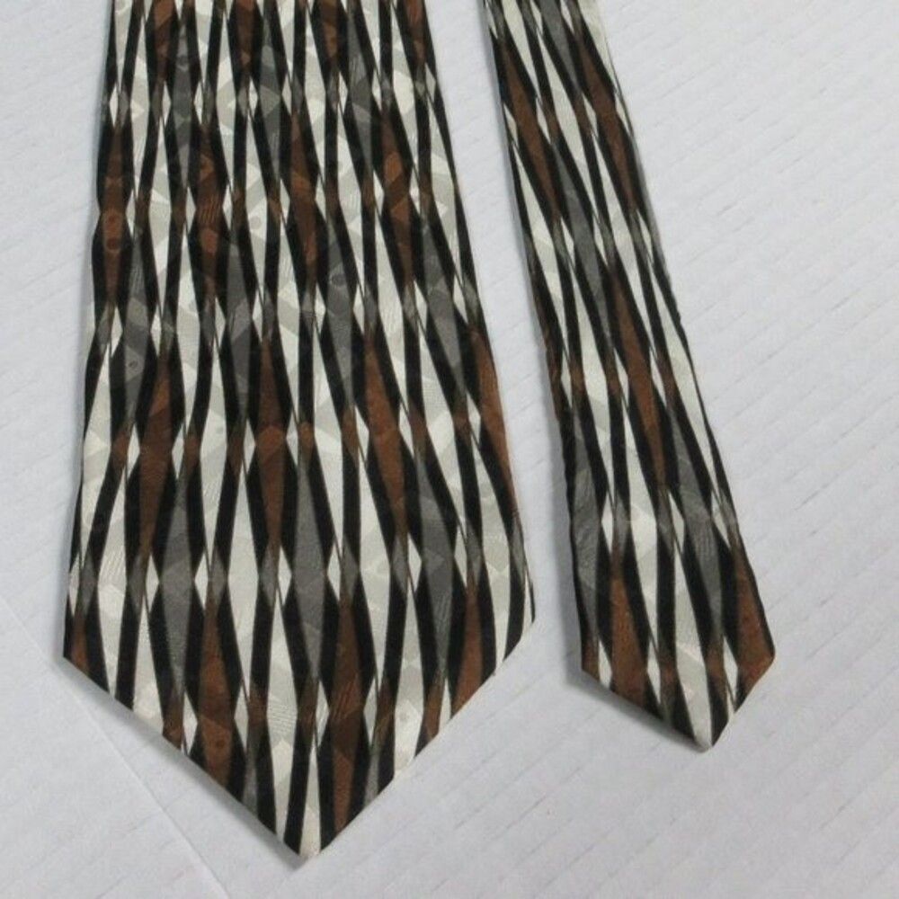 PI LIPS Men's 100% Silk Tie Handmade in‎ Italy 59.5 Inches